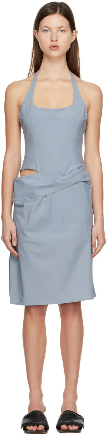 

Синее мини-платье 'La Robe Hielo' Jacquemus