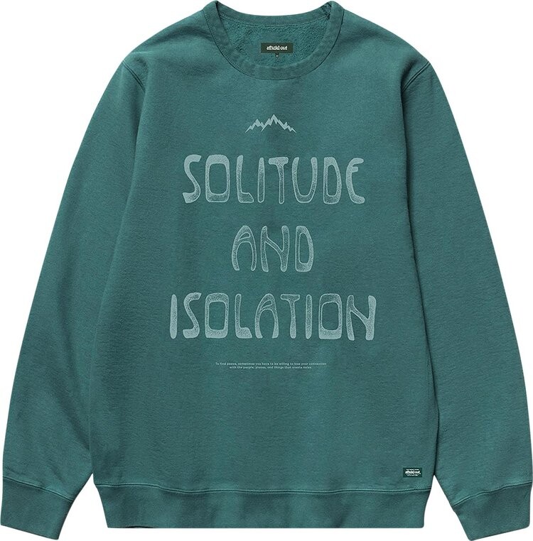 

Толстовка Afield Out Solitude Crew 'Teal', бирюзовый, Зеленый