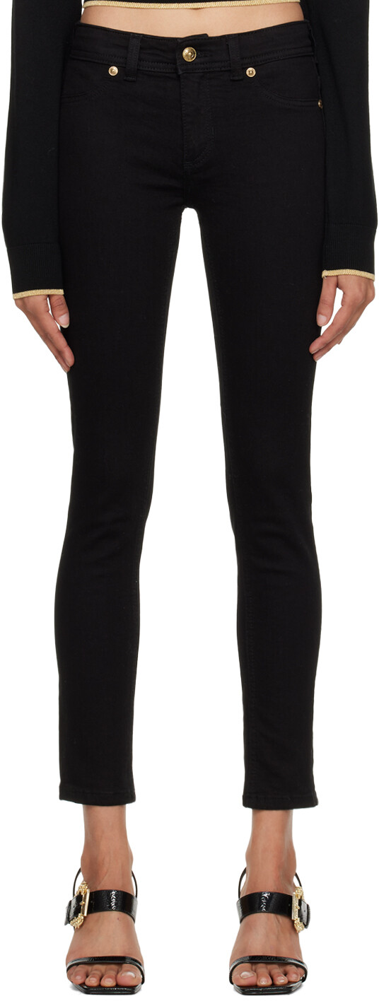 

Черные джинсы Джеки Versace Jeans Couture