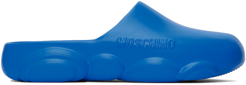

Синие туфли без задника Gummy Bear Moschino