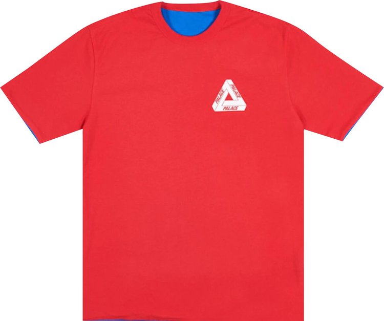 Футболка Palace Reverso T-Shirt 'Red/Blue', разноцветный