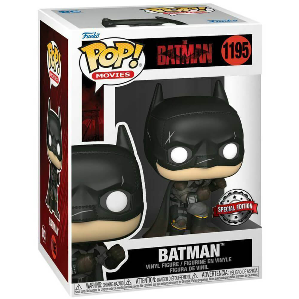 Фигурка Funko Pop! Batman (Battle Damaged) фигурка funko pop movies batman – batman battle damaged exclusive 9 5 см