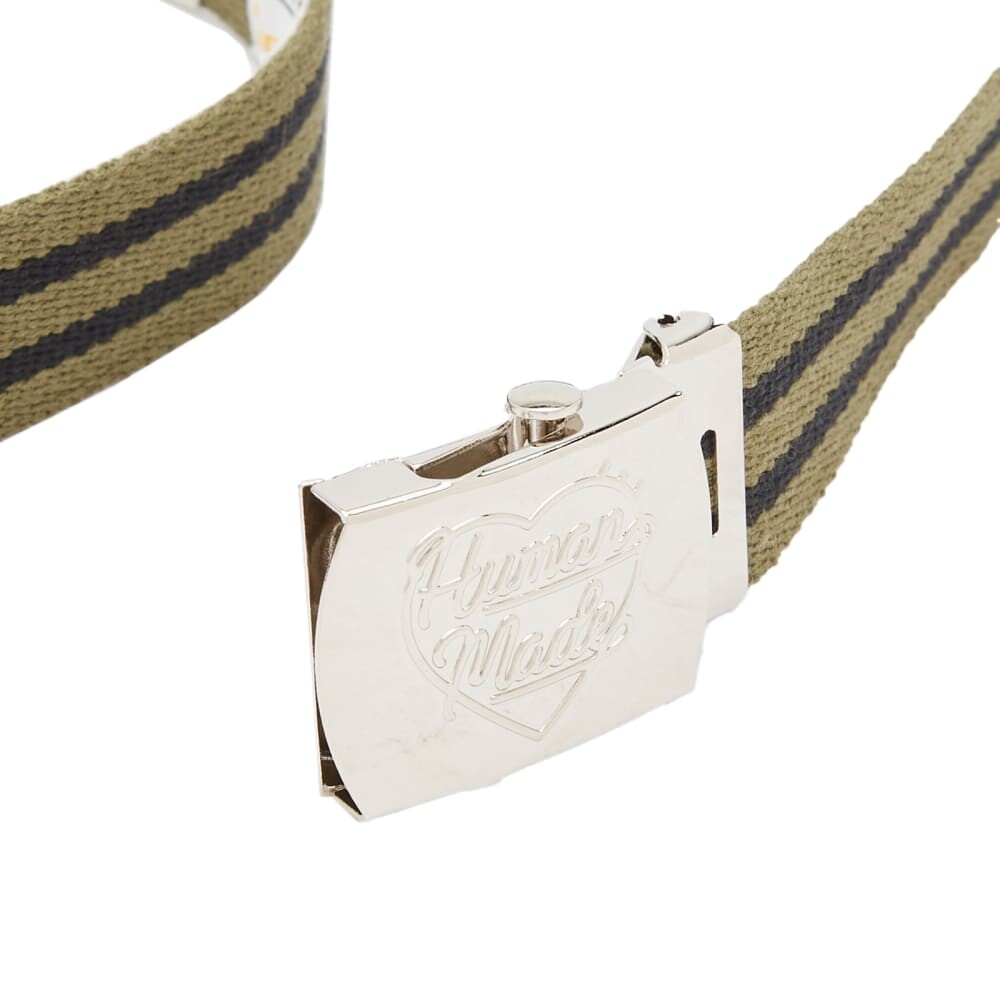 

Ремень Human Made Striped Web Belt