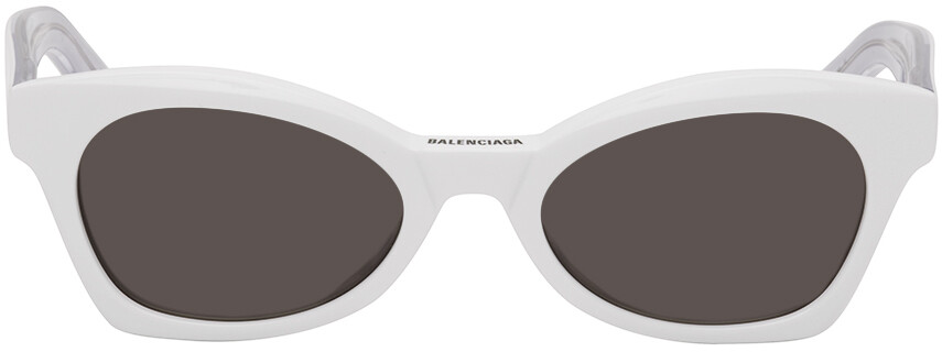 

Белые солнцезащитные очки Sharp Butterfly Balenciaga
