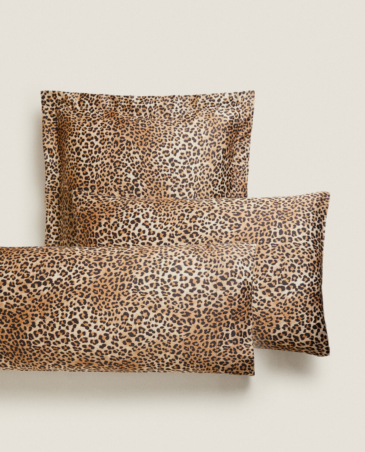 

Наволочка Zara Home Leopard Sateen, мультиколор
