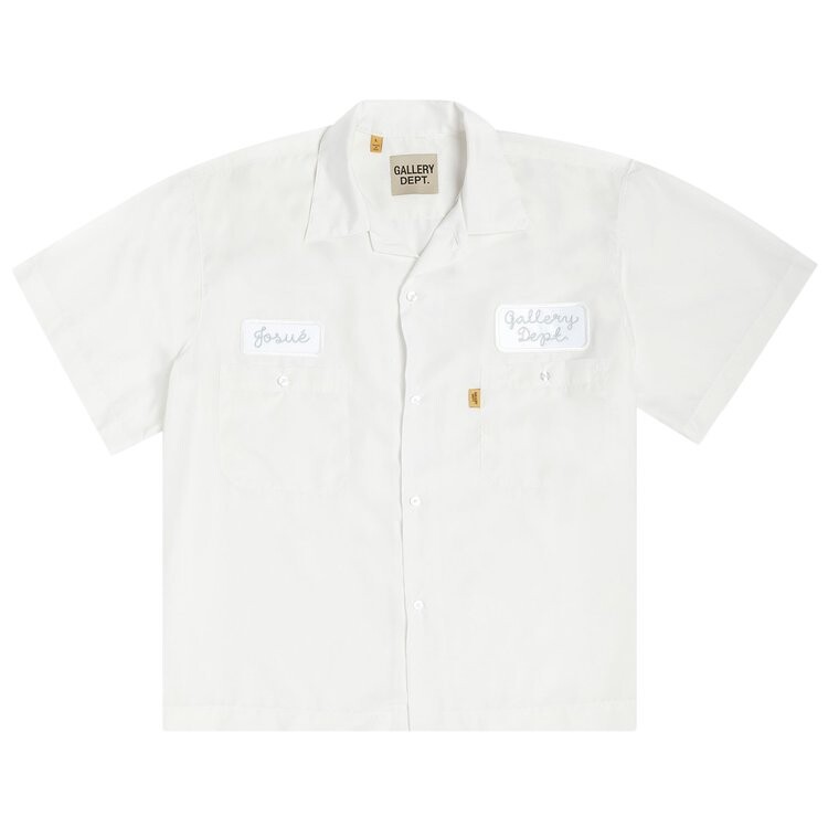 

Рубашка Gallery Dept. Alex Mechanic Shirt 'Antique White', белый