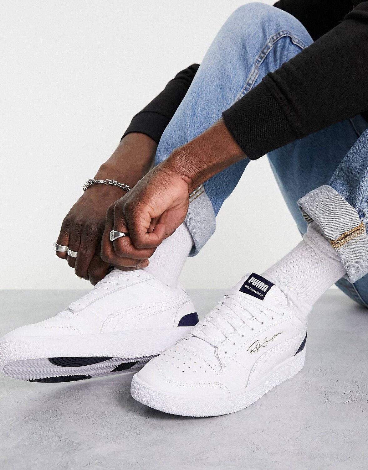 

Кроссовки Puma Ralph Sampson в бушлате
