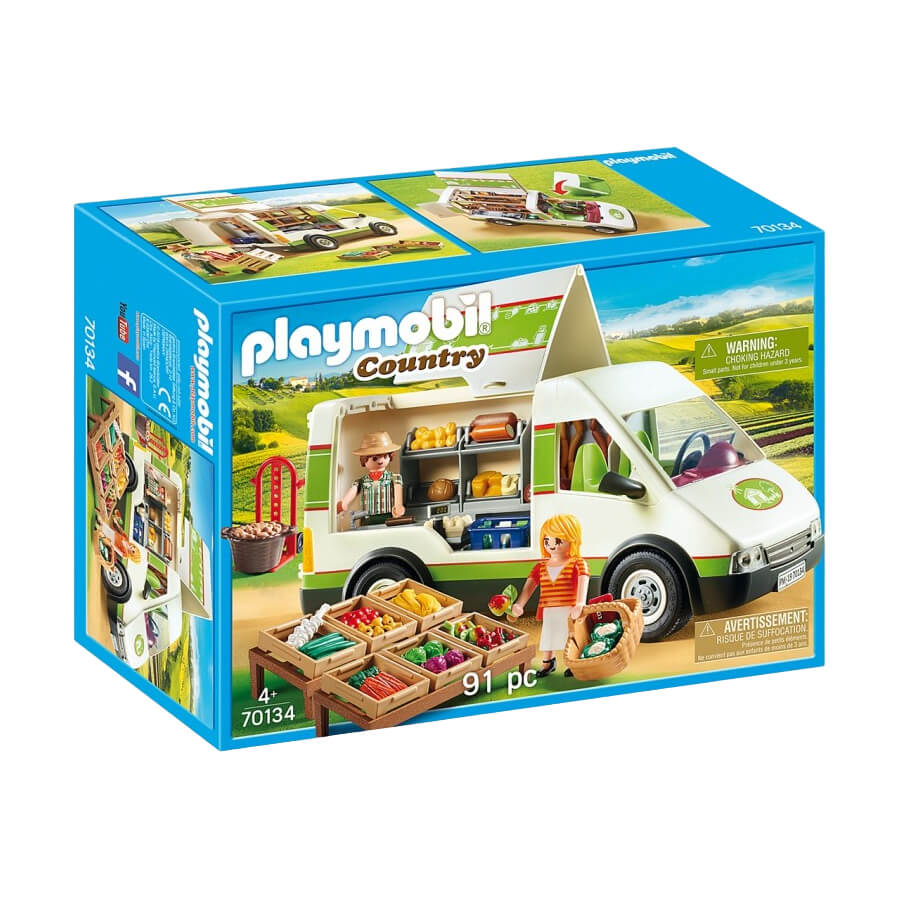 цена Конструктор Playmobil Country Mobile Farm Market 91 pcs