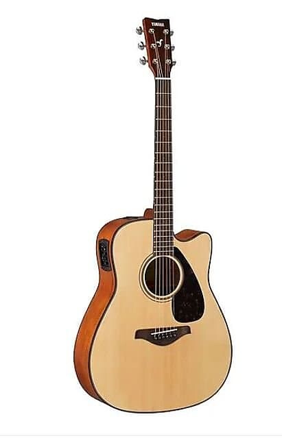 

Акустическая электрогитара Yamaha FGX800C Solid Top Folk