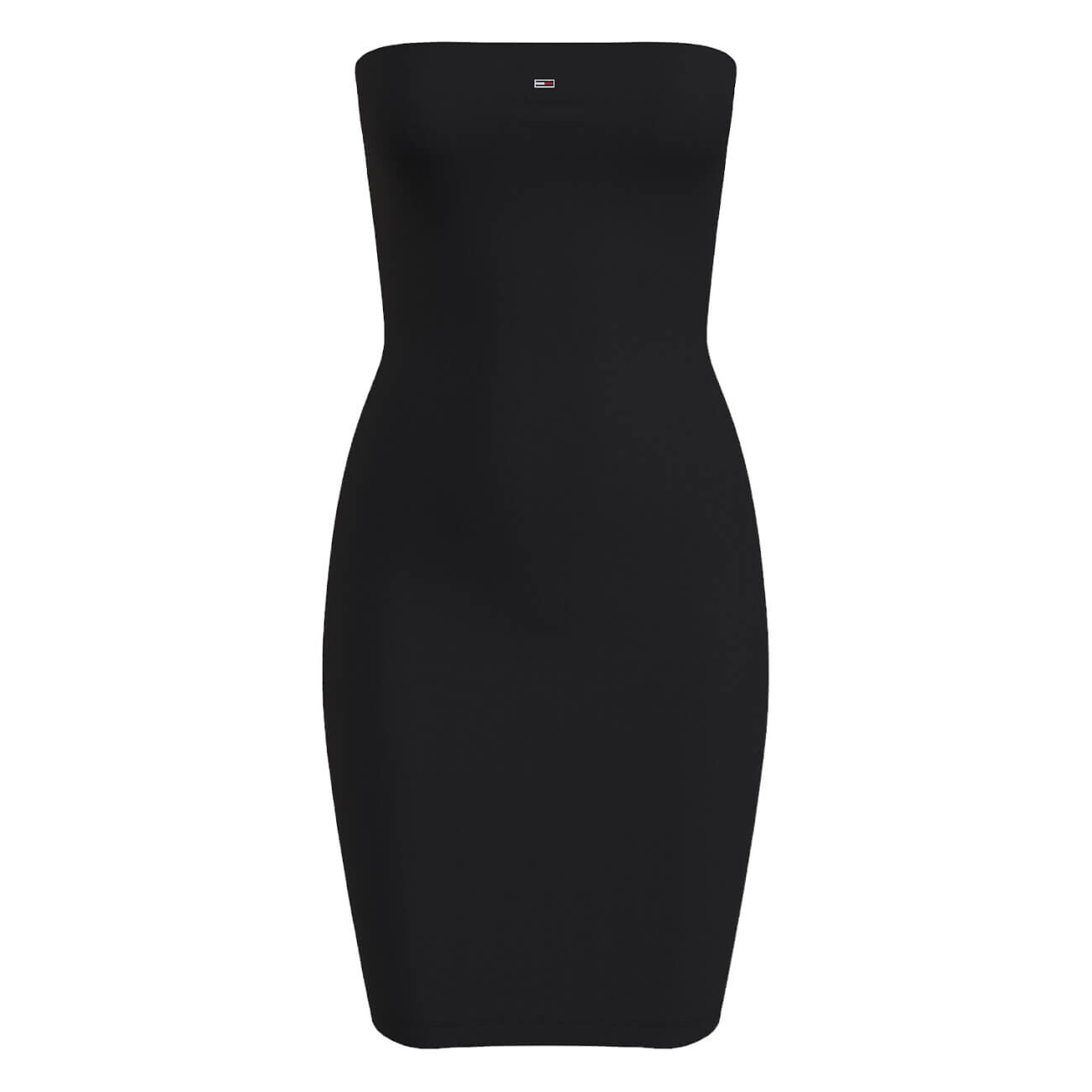 

Платье Tommy Jeans by Tommy Hilfiger Strapless Solid Bodycon, черный