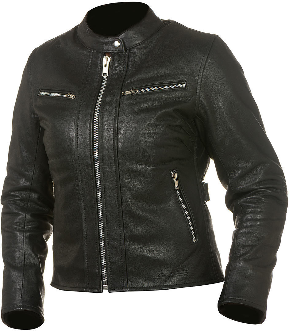 Куртка женская Grand Canyon Virgina кожаная, черный женская кожаная куртка из натуральной кожи кожаное пальто женская куртка кожаная куртка с капюшоном женская черная куртка