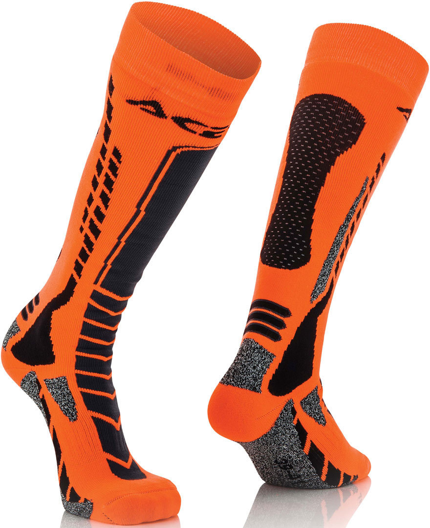 Носки Acerbis MX Pro, черный/оранжевый