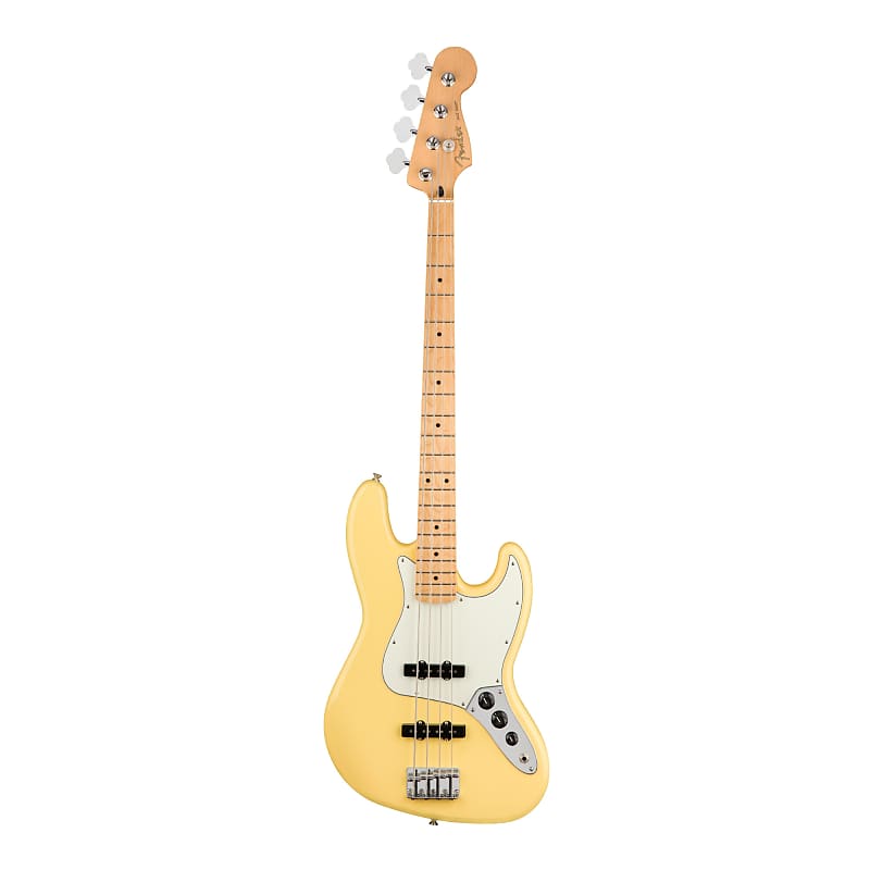 Fender Player Jazz 4-струнная бас-гитара (правша, масляный крем) Fender Player Jazz 4-String Bass Guitar (Right-Handed, Buttercream) цена и фото