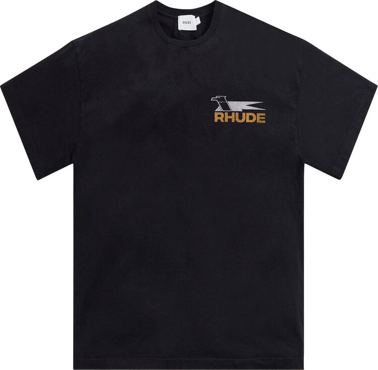 

Футболка Rhude Eagle Logo Tee 'Vintage Black', черный