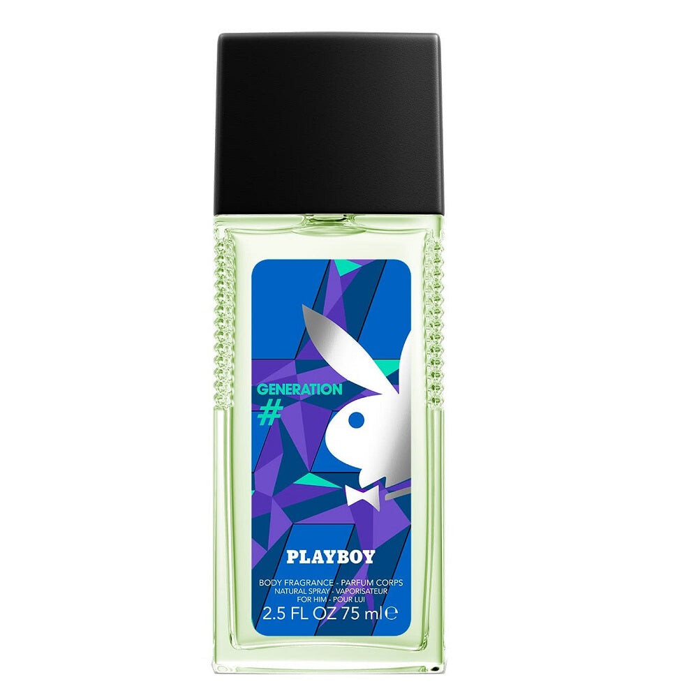 

Playboy Дезодорант Generation For Him с распылителем для мужчин 75мл