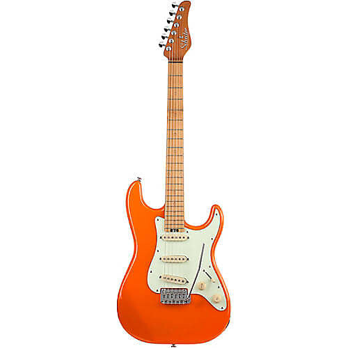 Schecter Guitar Research Nick Johnston Традиционная 6-струнная электрогитара S/S/S Atomic Orange 3327 Nick Johnston S/S/S schecter nick johnston s s s atomic orange rm