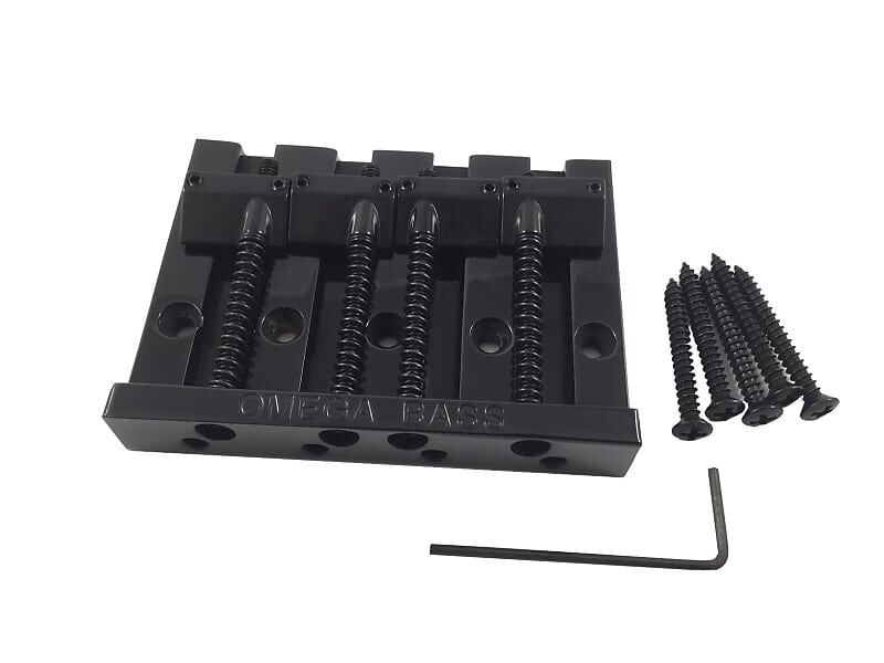 

Черный бридж OMEGA High Mass Bass для верхней загрузки Fender P/Jazz Bass BB-3350-003 Allparts