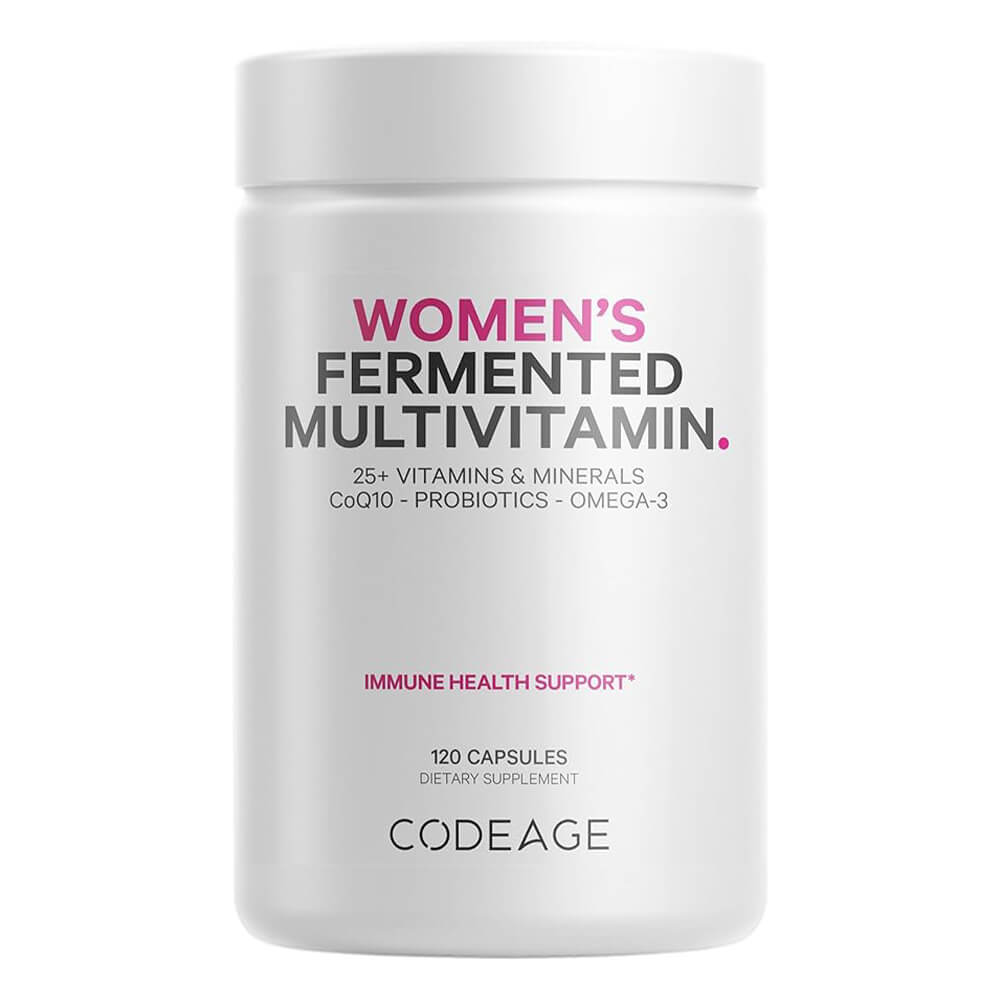 Мультивитамины для женщин Codeage (120 капсул) ежедневная формула codeage nanofood для липосомальной доставки незаменимых витаминов омега 3 30 пакетиков