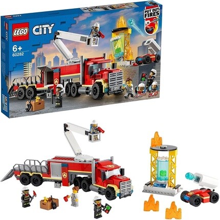 

Конструктор Lego 60282 City мобильный оперативный центр пожарной команды