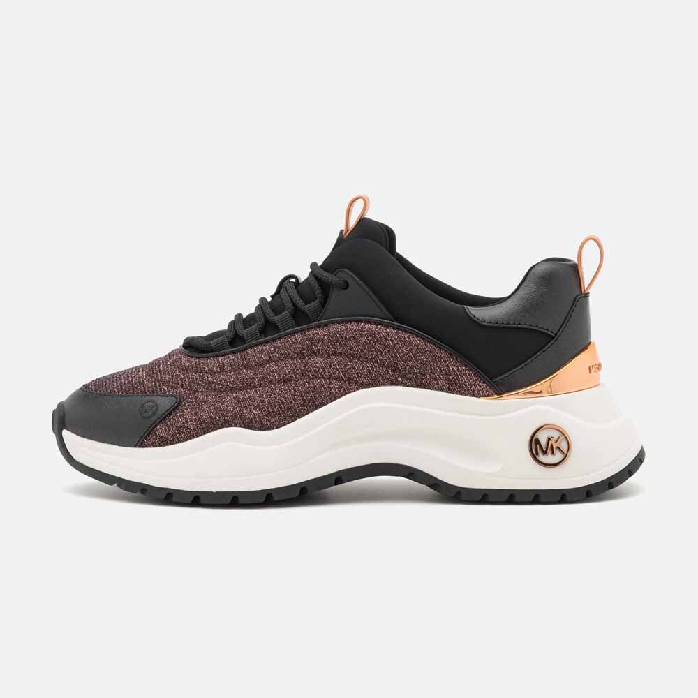 

Кроссовки Michael Kors Dara Trainer, черный/розовое золото