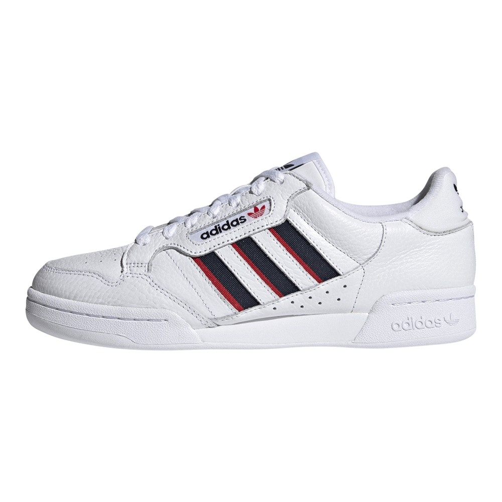 Кроссовки Adidas Originals Continental 80 Stripes Unisex, footwear white/collegiate navy/vivid red