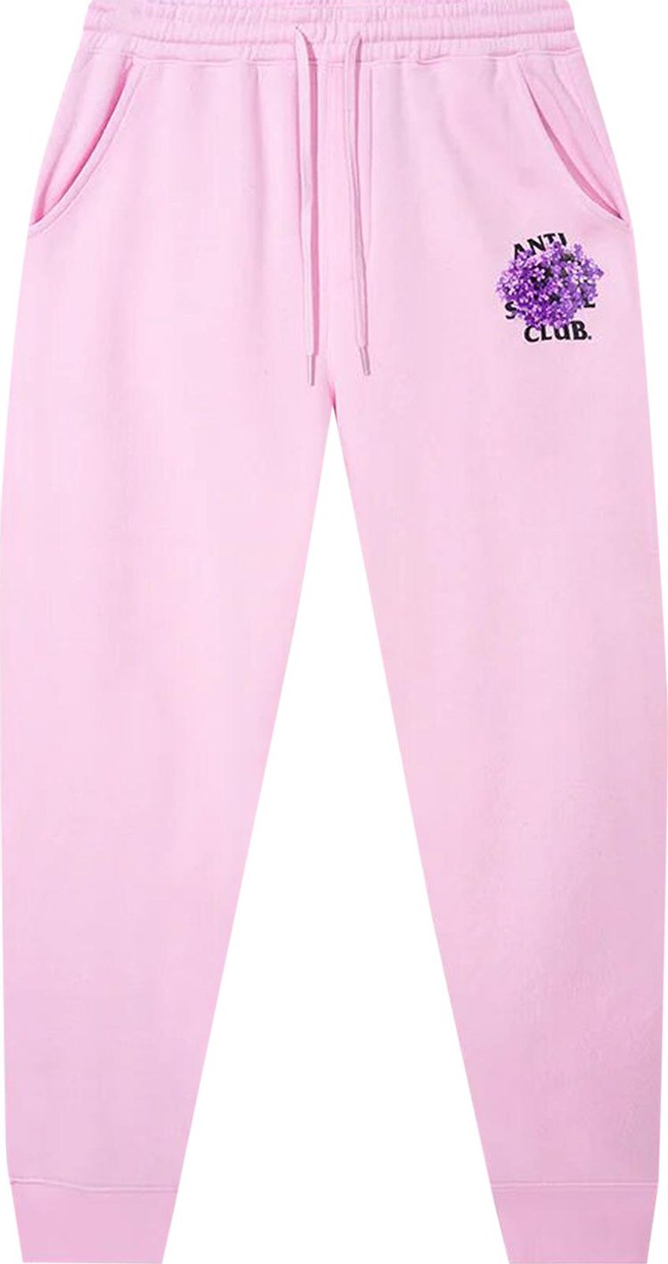 Спортивные брюки Anti Social Social Club All Rise Sweatpants 'Pink', розовый