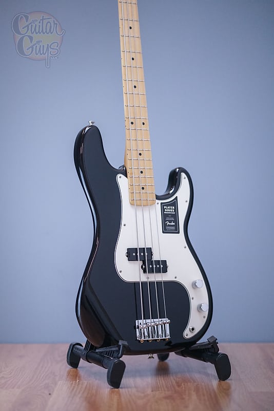 Бас-гитара Fender Player Precision MN Black Player Precision Bass цена и фото