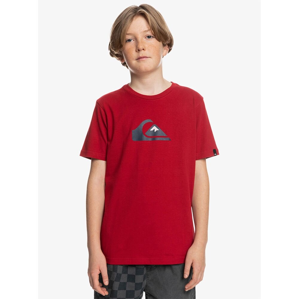 

Футболка с коротким рукавом Quiksilver Comp Logo Youth, красный