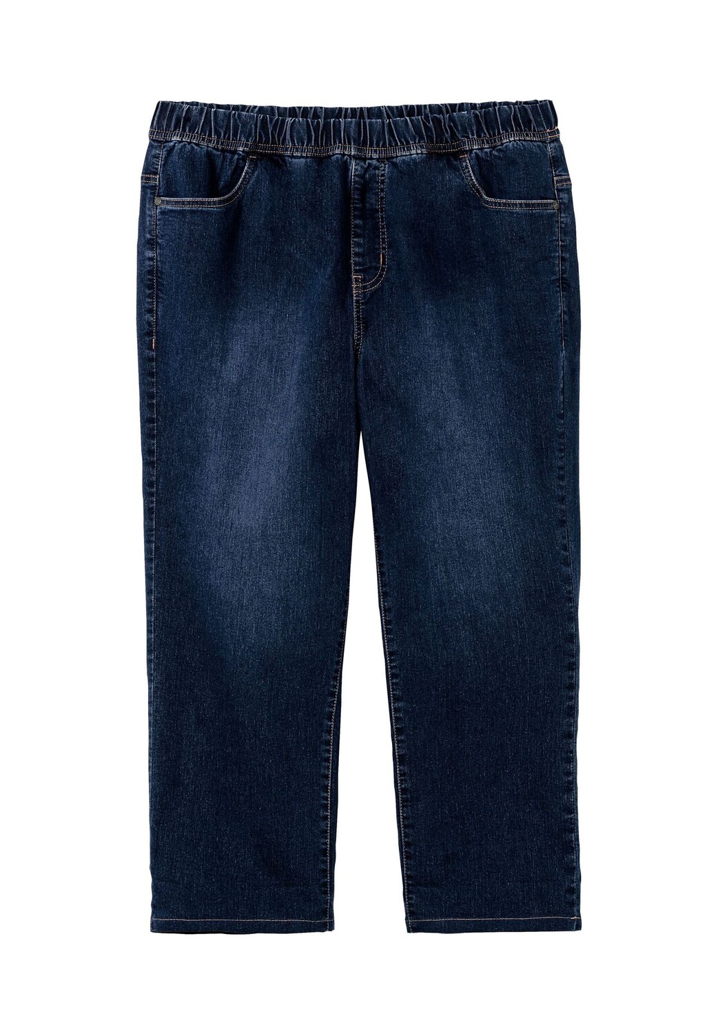 

Джинсы-капри из эластичного денима sheego, цвет Dark Blue Denim