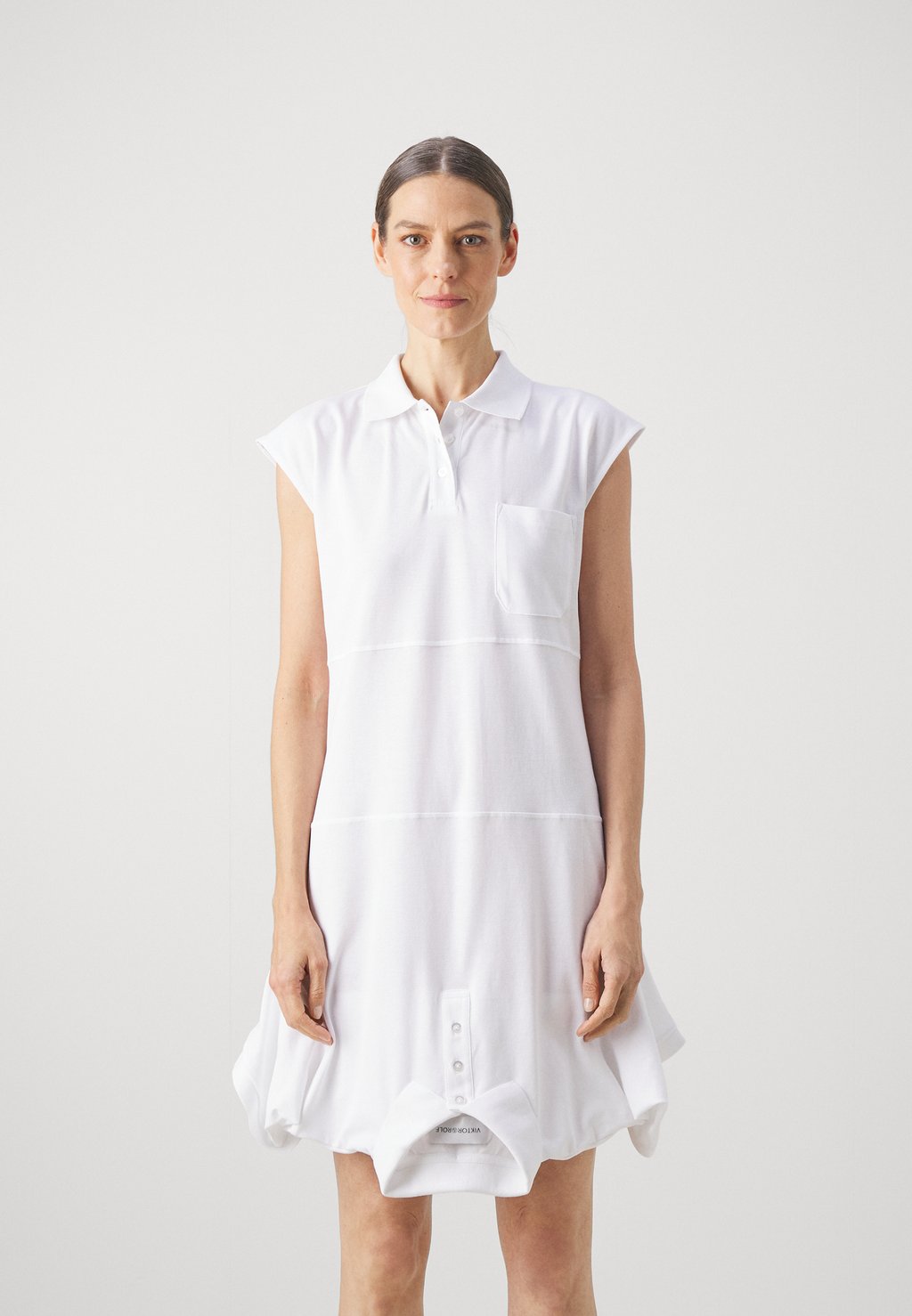viktor Платье-блузка UPSIDE DRESS Viktor&Rolf, цвет white