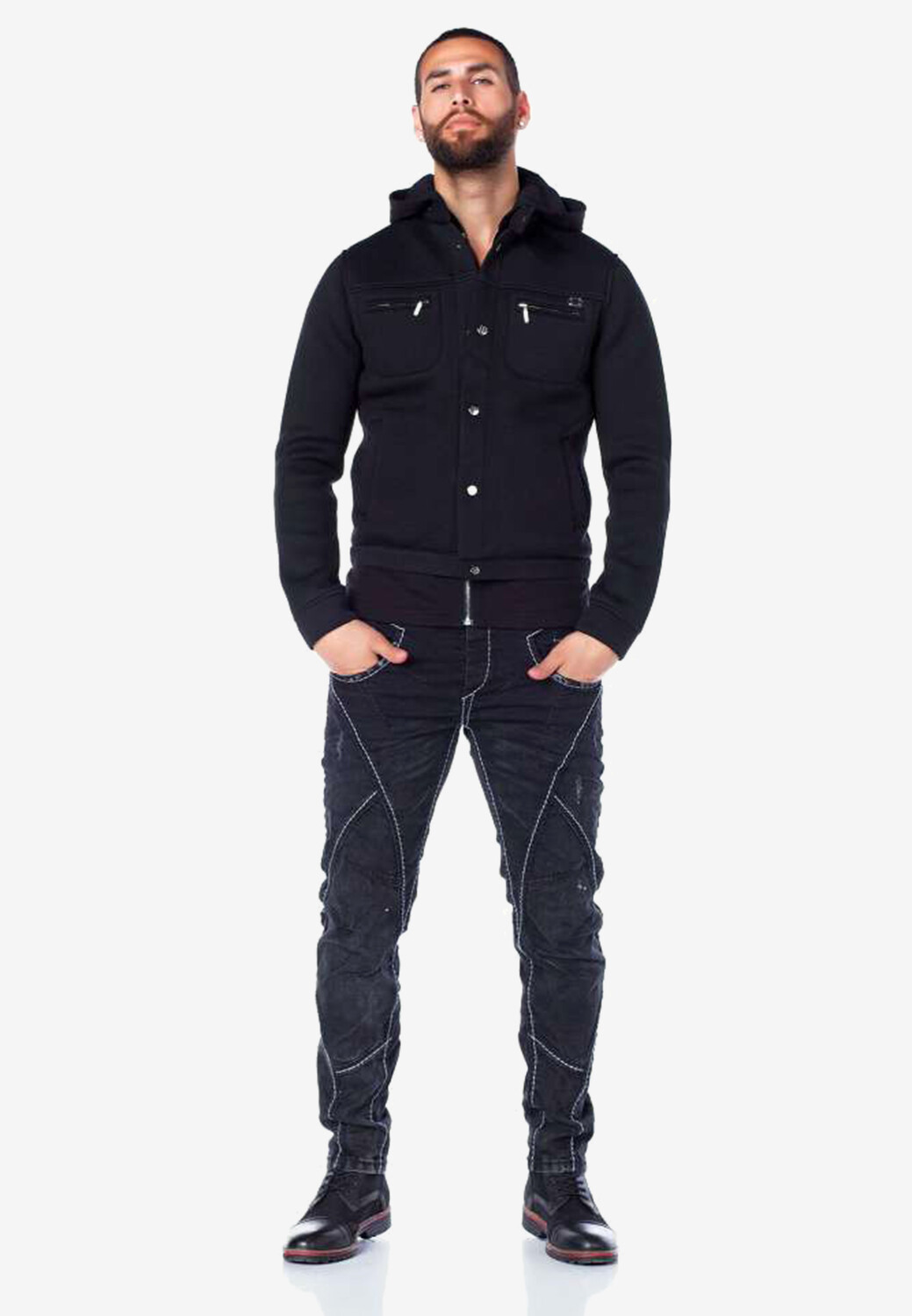 

Куртка Cipo & Baxx Freizeitjacke, черный