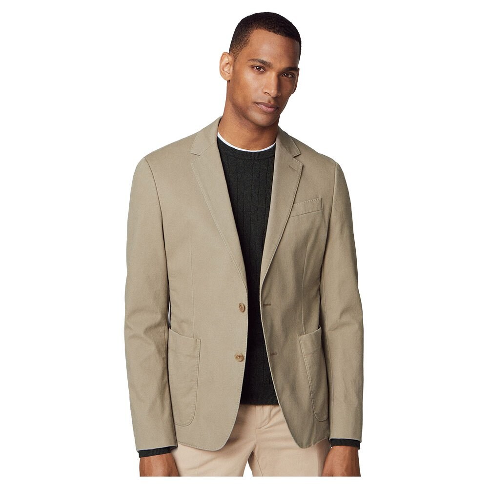 

Блейзер Hackett Gmw Tencel, бежевый