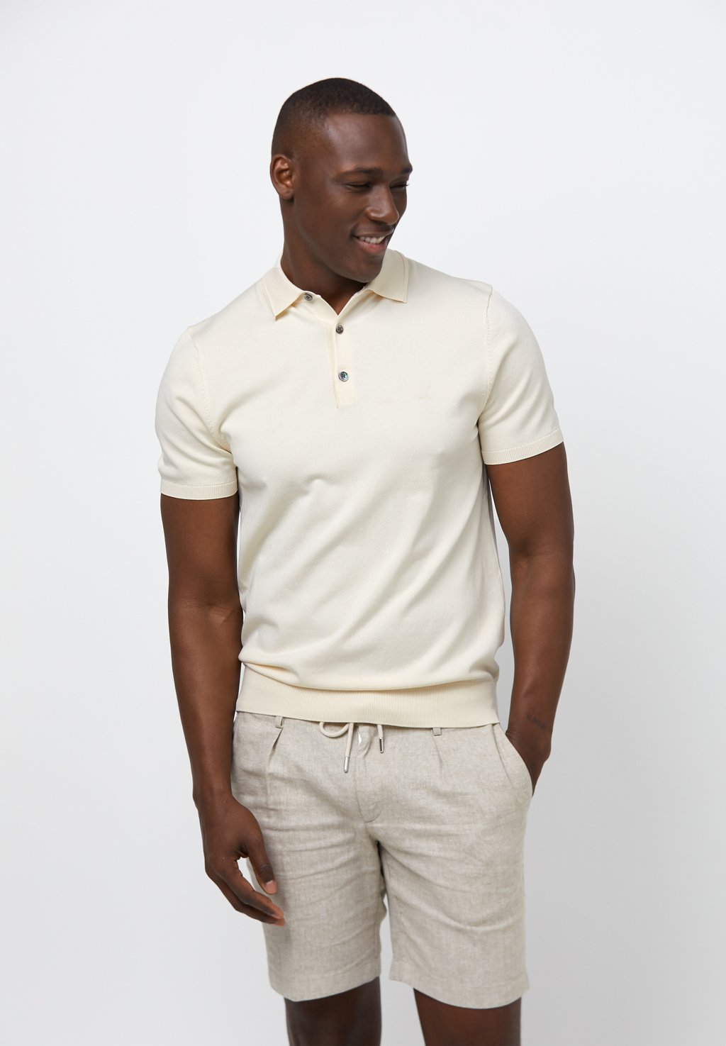 Рубашка-поло ULTIMATE BASIC PROFUOMO, цвет off white