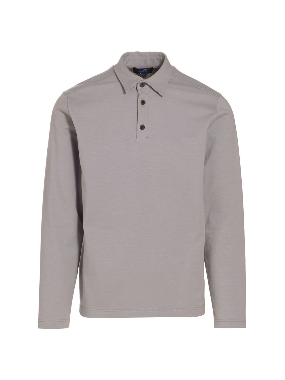 

Рубашка поло с длинными рукавами KNT by Kiton, серый