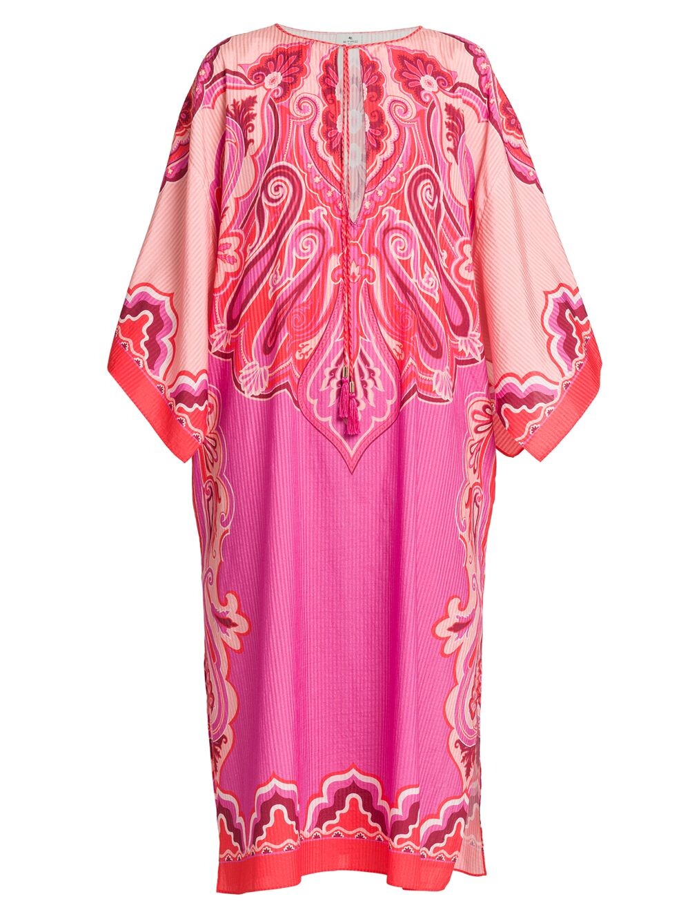 

Большой кафтан в полоску и пейсли Etro