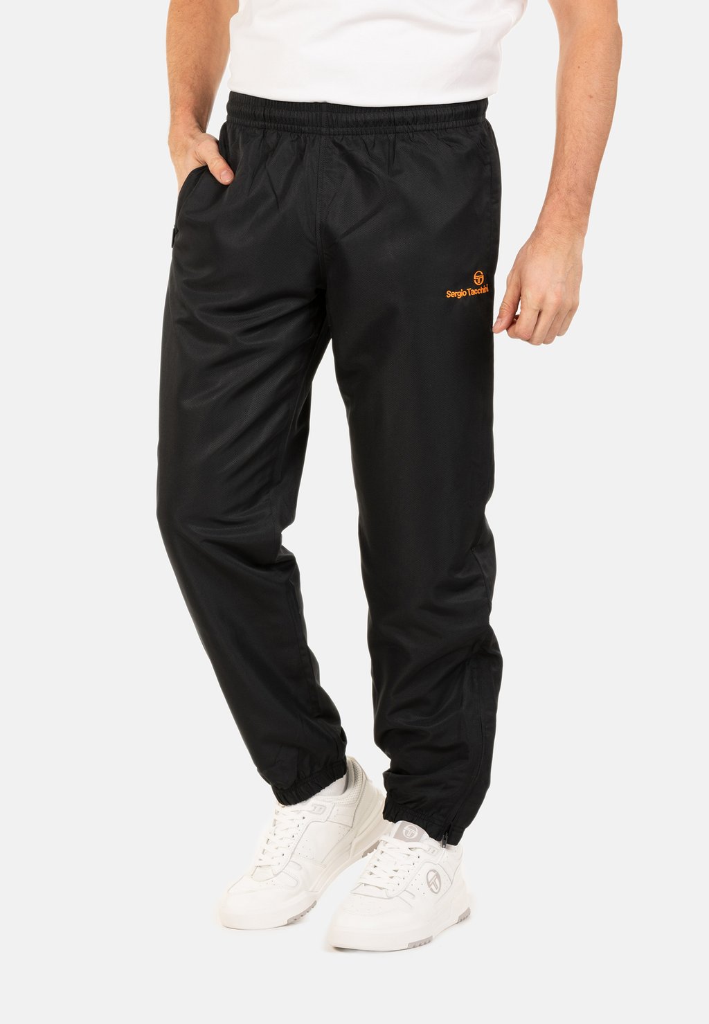 Спортивные брюки Carson Sergio Tacchini, цвет black vibrant orange