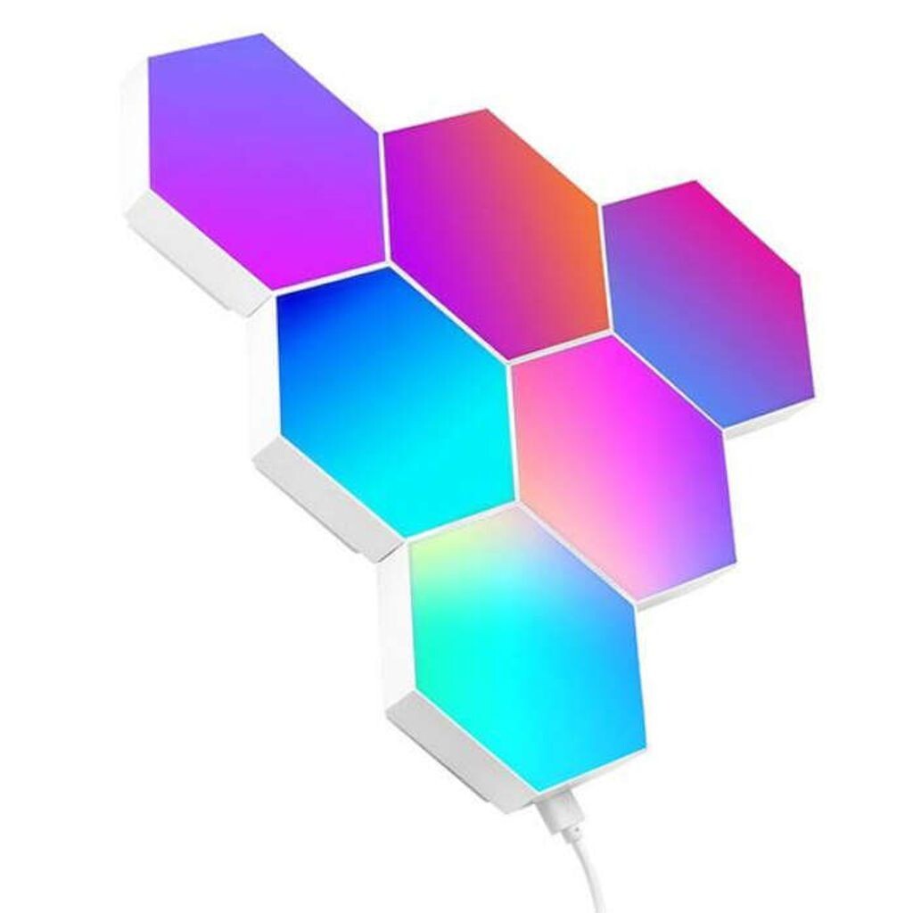 

Шестиугольное освещение RGB Tracer — Smart Hexagon 9 Вт, 6 лампочек