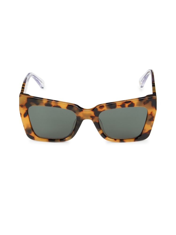 

Солнцезащитные очки «кошачий глаз» 51MM Karen Walker, цвет Tortoise