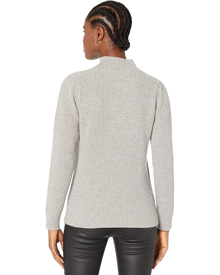 Свитер MILLY Asymmetrical Hem Sweater, цвет Heather Grey 28366