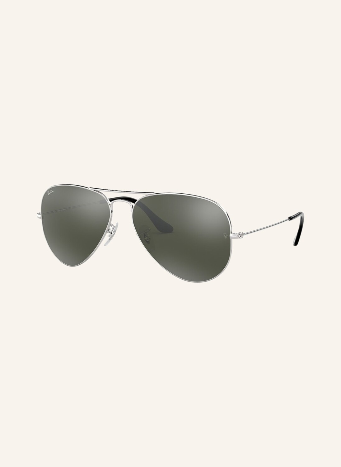 

Солнцезащитные очки Ray-Ban RB3025 AVIATOR, серебряный