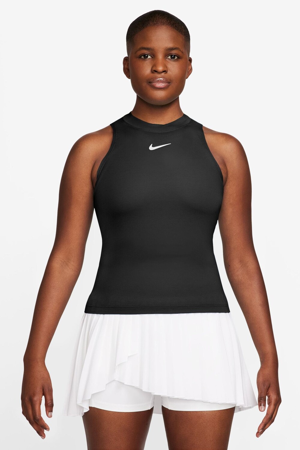 

Теннисная майка Court Advantage Nike, черный