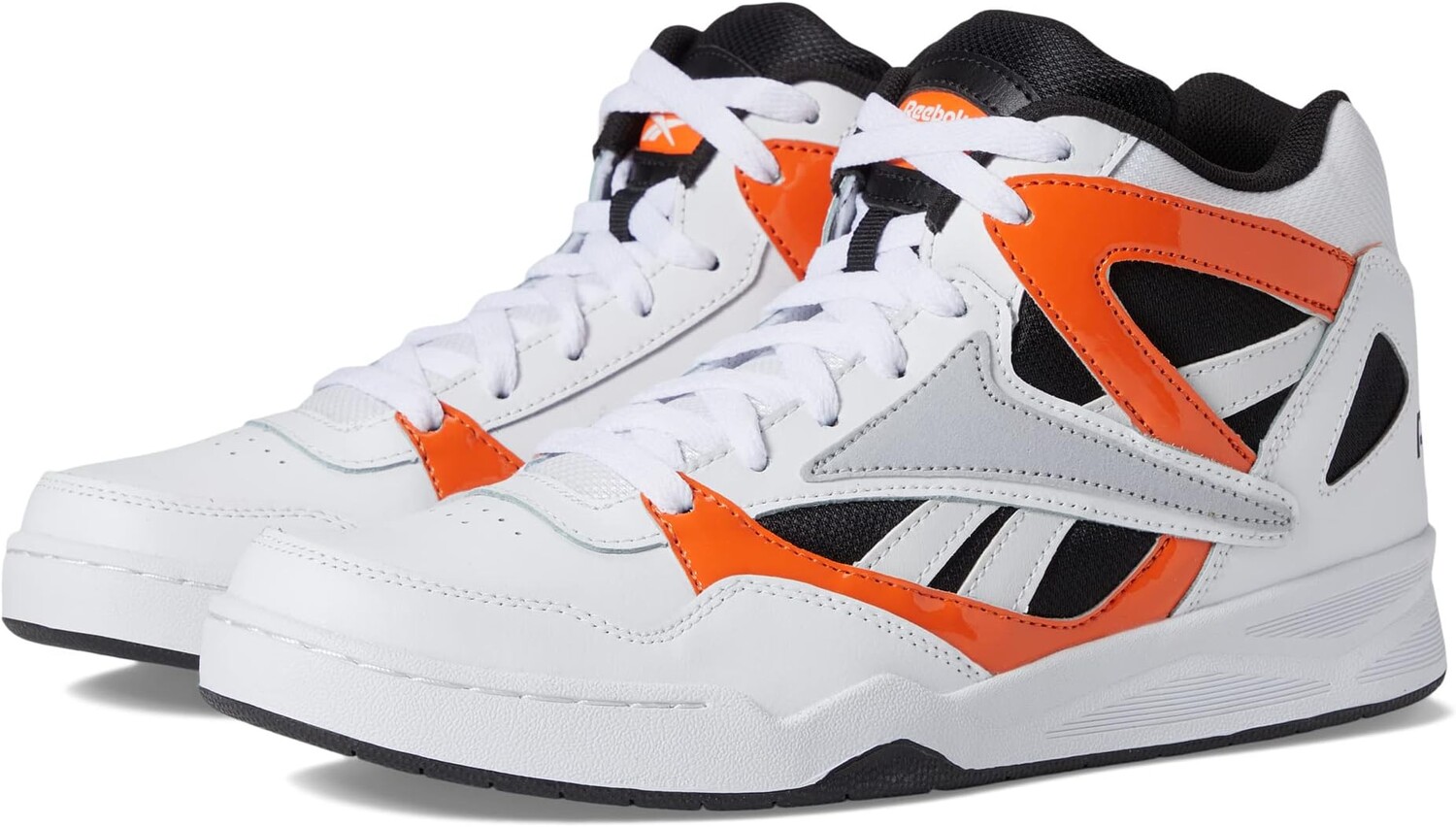 

Кроссовки Royal BB4590 High-Top Reebok, цвет White/Black/Smash Orange