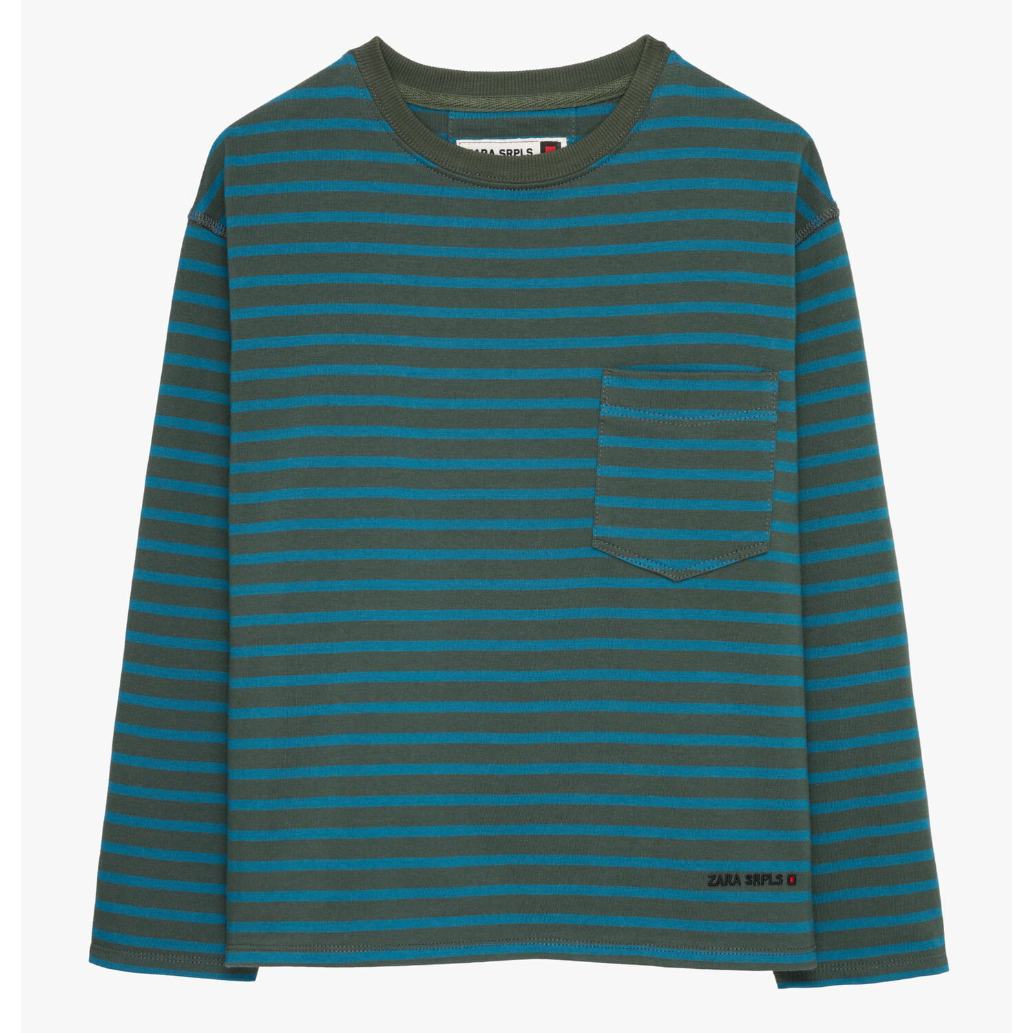 

Футболка Zara Stripes STRP TSHRT 11, синий