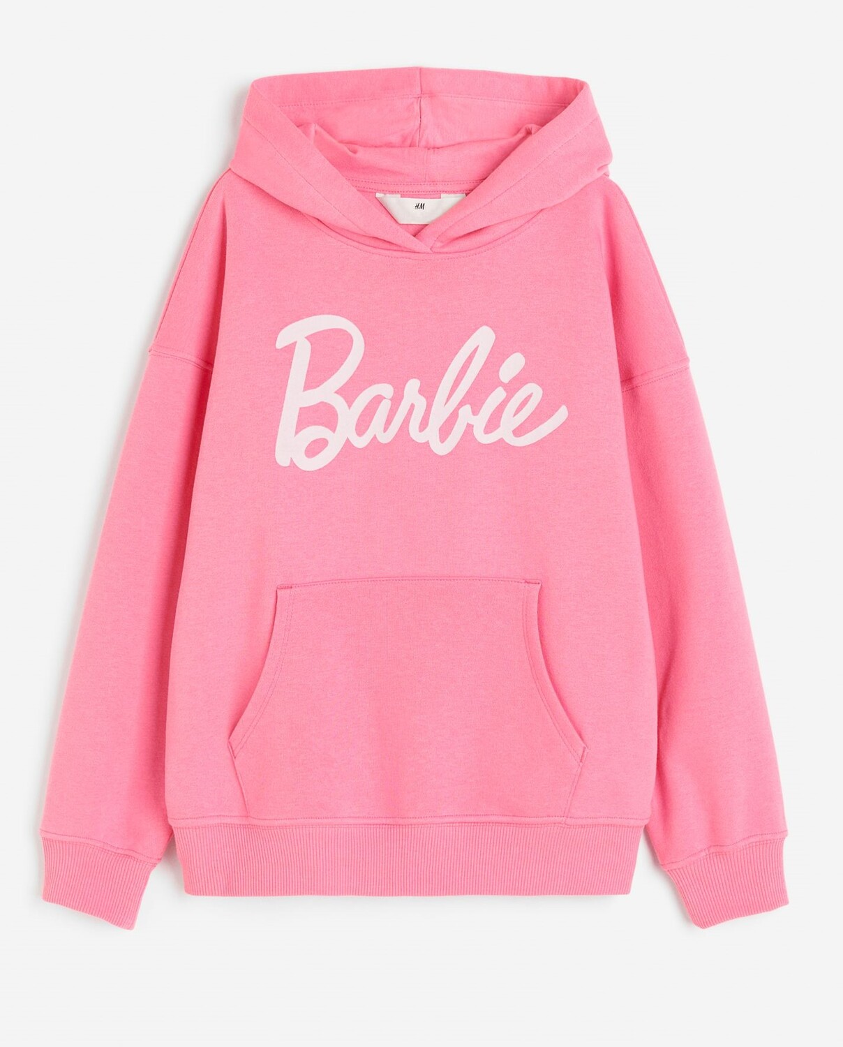 

Толстовка H&M Barbie Oversized Printed, розовый