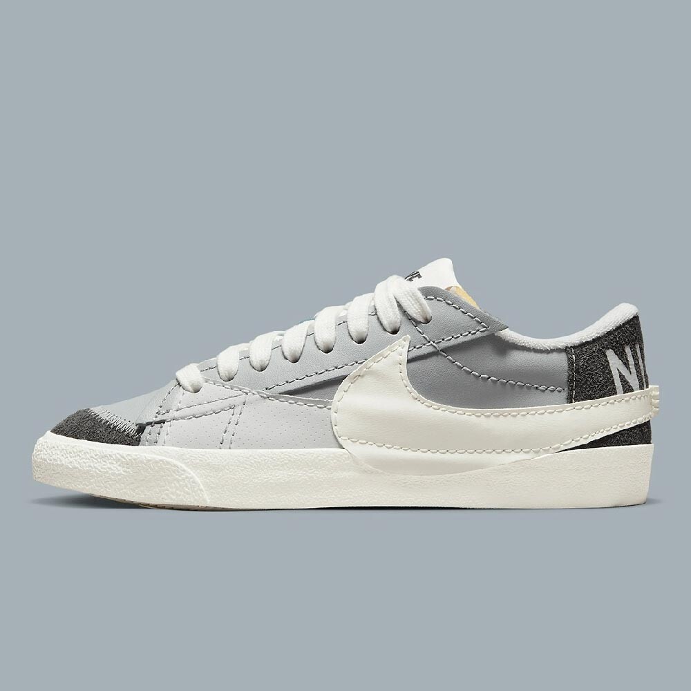 

Кроссовки Nike Blazer Low Jumbo, серый/бежвый/темно-серый