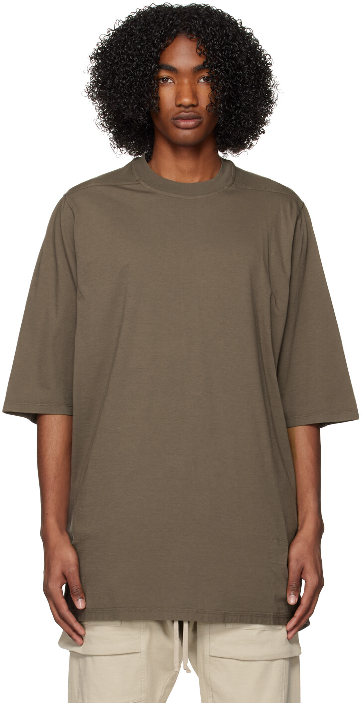 

Серая футболка Jumbo Rick Owens Drkshdw, Серый