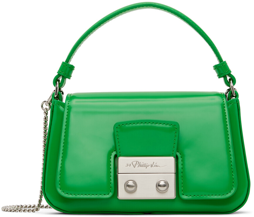 

Зеленая сумка на цепочке Micro Pashli 3.1 Phillip Lim