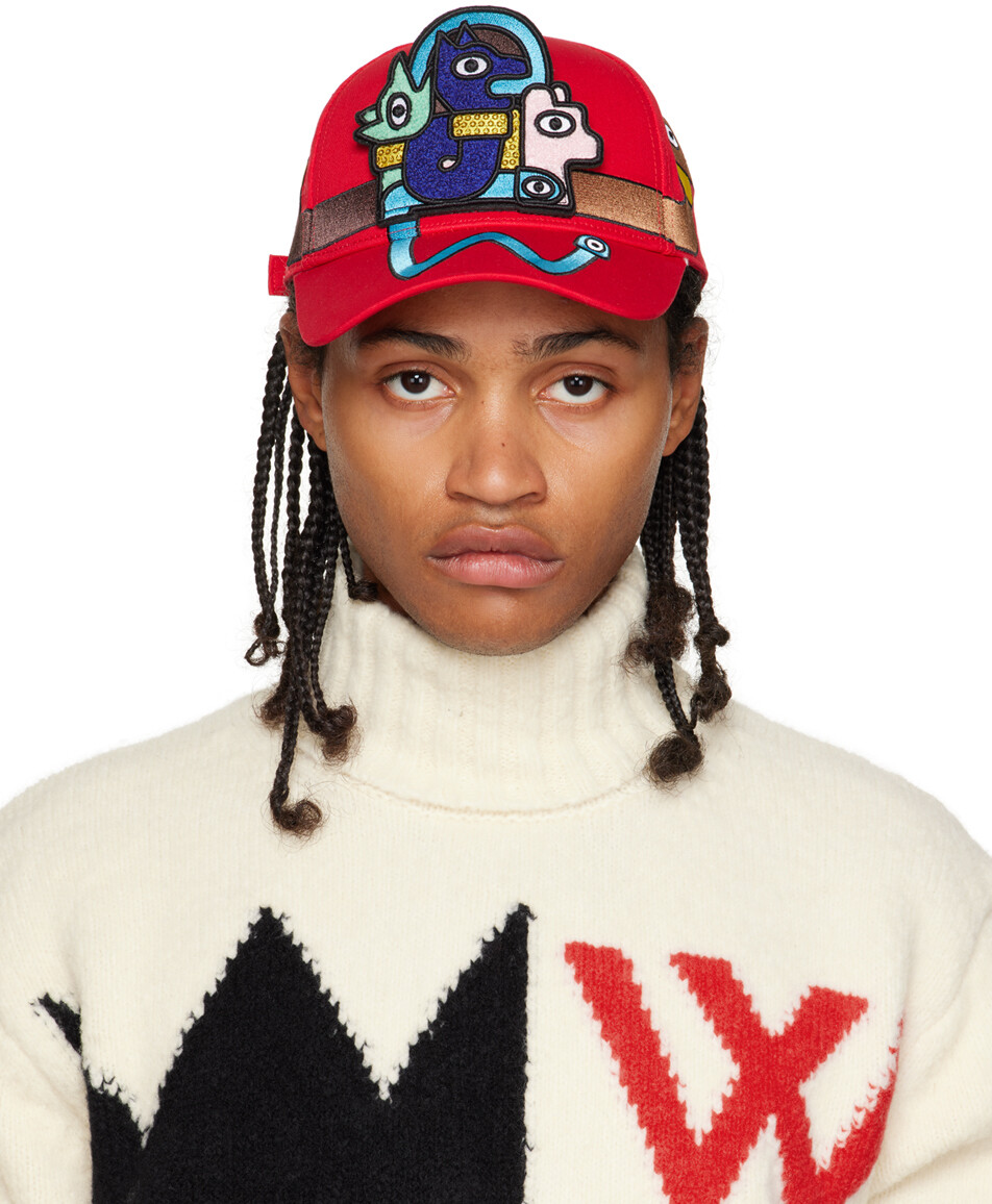 

Красная кепка Отранто Walter Van Beirendonck