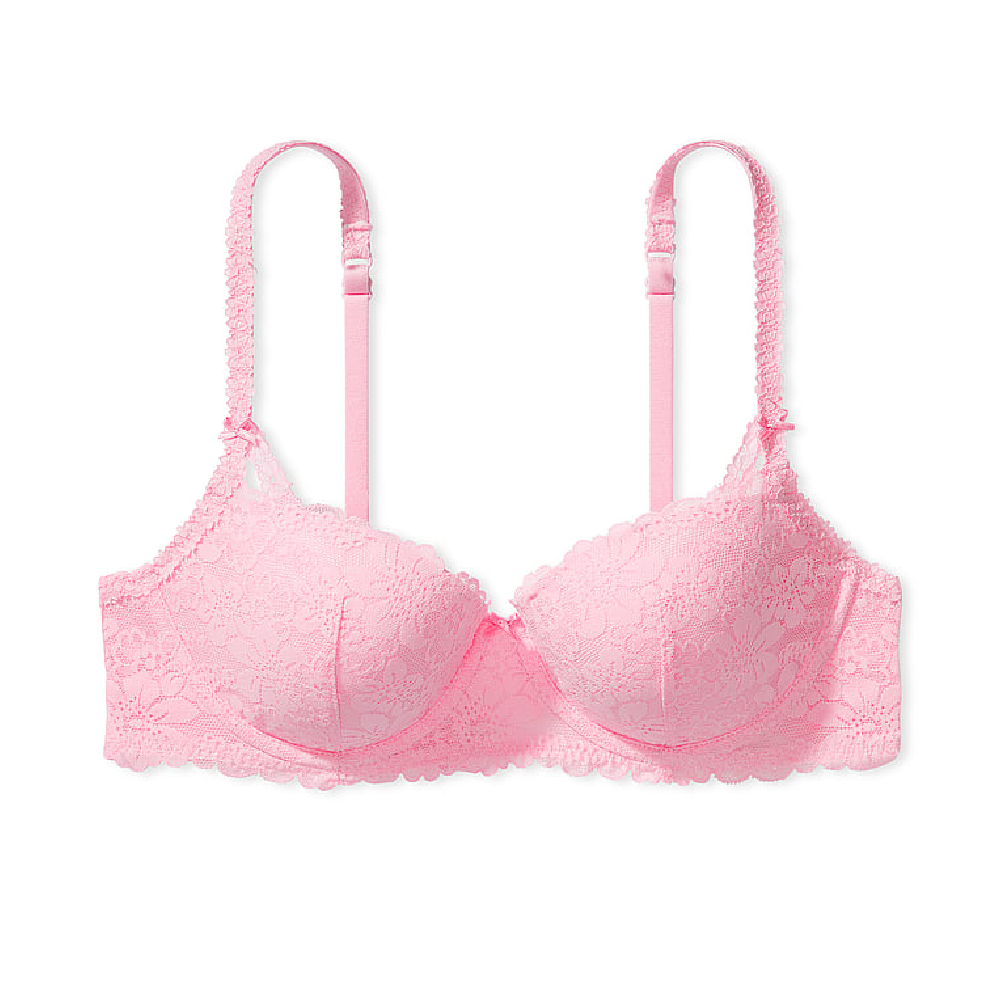 Бюстгальтер Victoria's Secret Pink Wink Lightly Lined Balconette, розовый