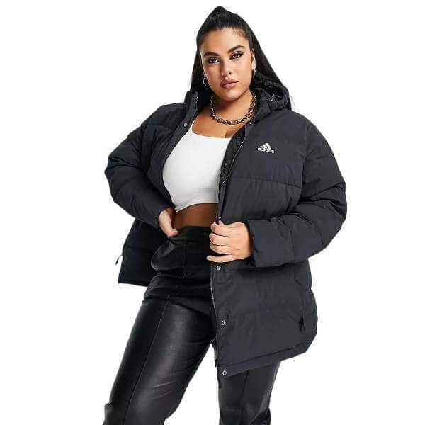цена Куртка Adidas Outdoor Plus Helionic, черный